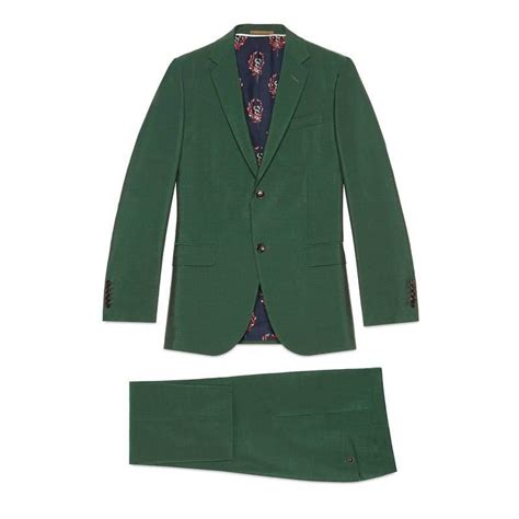 green gucci suit wiki|dark green Gucci suit.